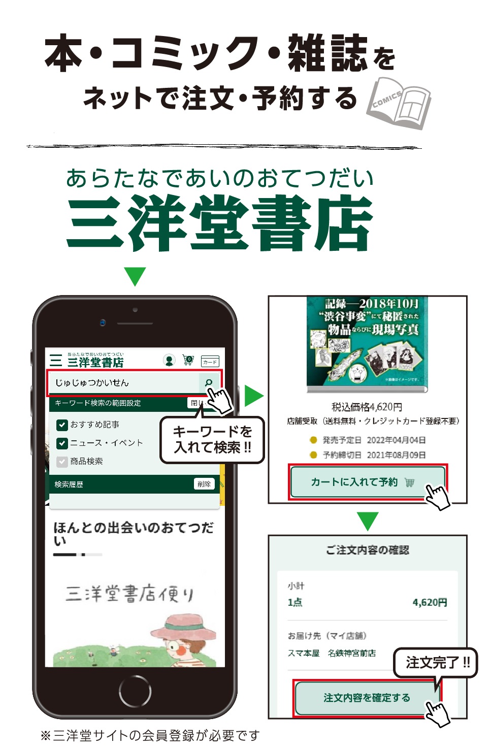 ネット注文 お店で受け取りでポイント5倍キャンペーン 三洋堂書店